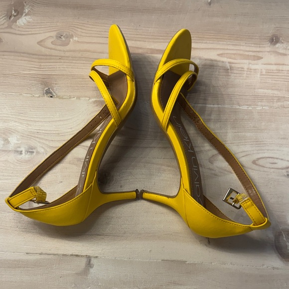 Calvin Klein Yellow Sandals - Picture 6 of 10